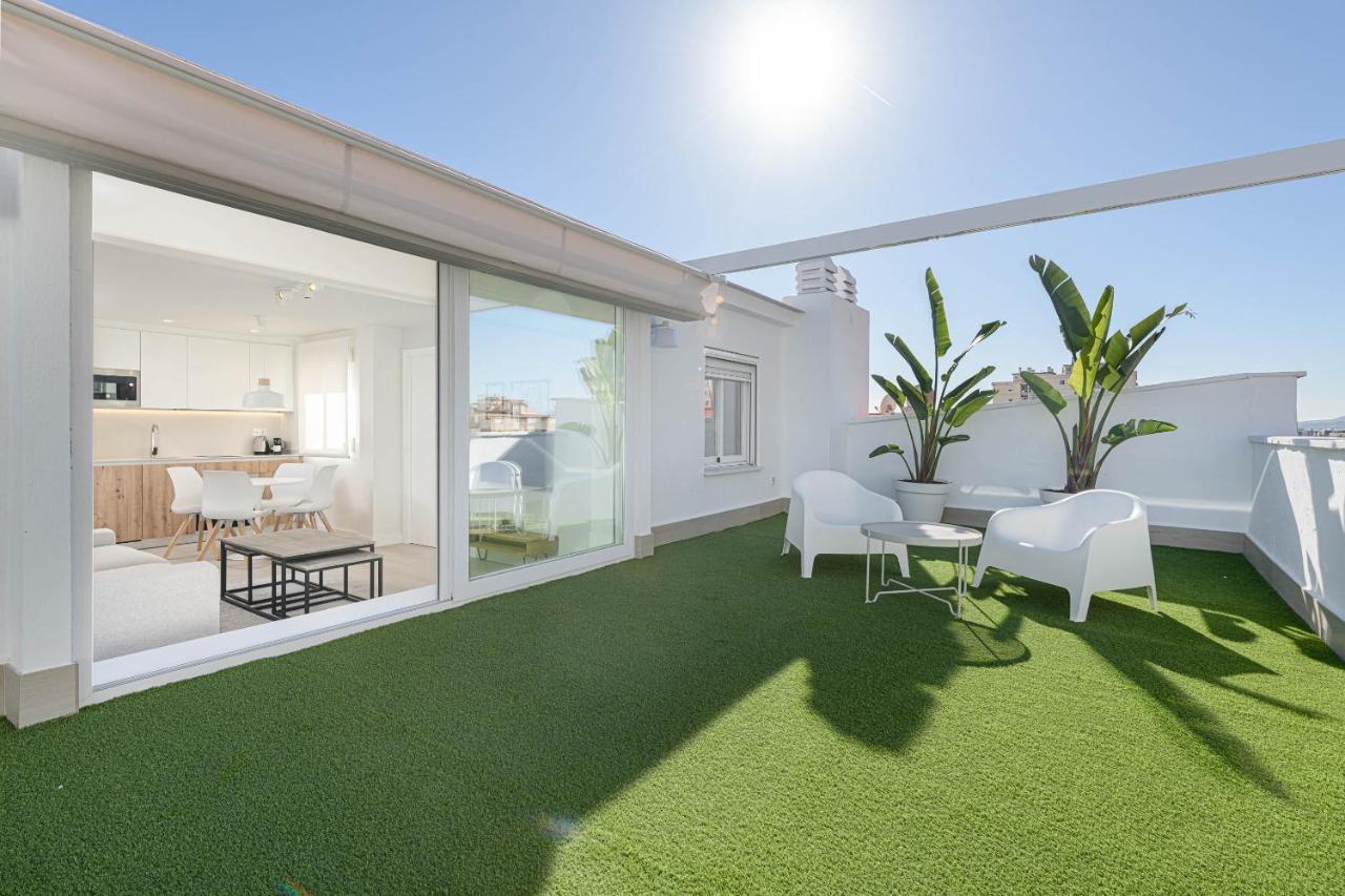 Wintowinrentals Exclusivo Atico Cerca De La Playa. Malaga Ngoại thất bức ảnh